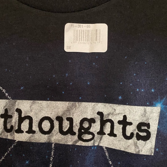 The Fault In Our Stars My Thoughts Are Stars Mens/Unisex Black T-Shirt | Small - Picture 7 of 8